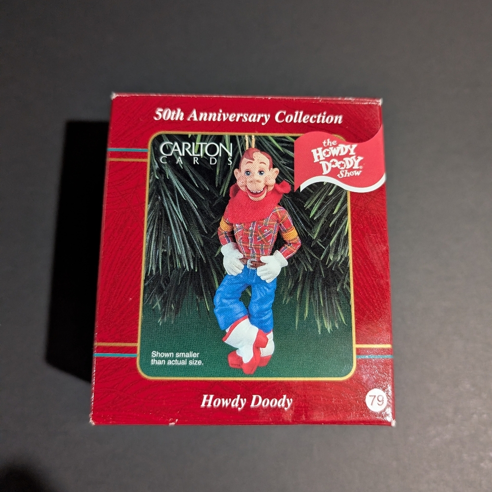 Howdy Doody Tree Ornament Heirloom 50th Anniversary Carlton Cards Vtg 1998